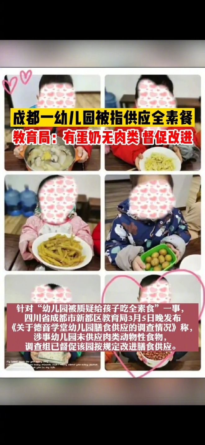 把孩子送进全素食完美体育幼儿园家长的信仰为何要孩子买单？(图1)